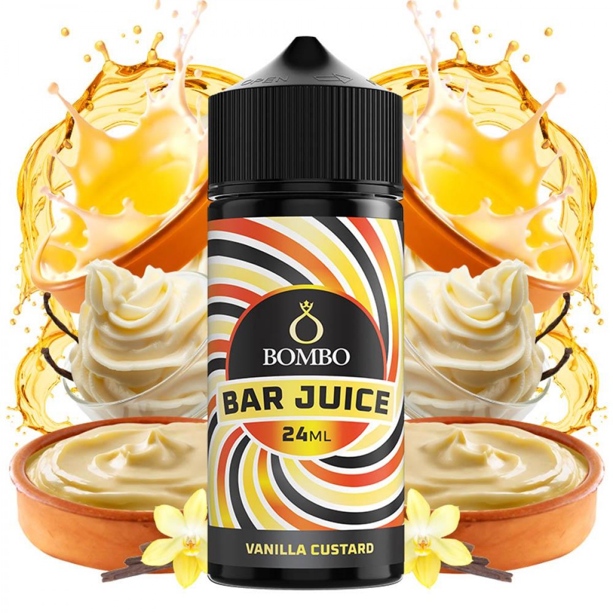 BOMBO BAR JUICE VANILLA CUSTARD 24ML/120ML FLAVORSHOT